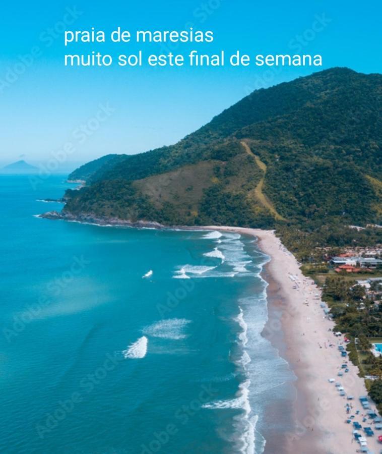 Casa Na Praia De Maresias Em Condominio Com Piscina Aquecida Na Av Principal De Maresias Eksteriør bilde